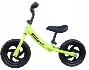 Rowerek Rower Biegowy Dziecięcy Zielony dla Dzieci 3 Latka KUBISPORT 40 kg 2