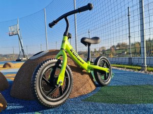 Rowerek Rower Biegowy Dziecięcy Zielony dla Dzieci 3 Latka KUBISPORT 40 kg 3