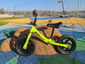 Rowerek Rower Biegowy Dziecięcy Zielony dla Dzieci 3 Latka KUBISPORT 40 kg 4