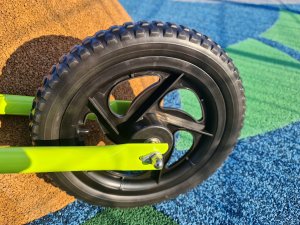 Rowerek Rower Biegowy Dziecięcy Zielony dla Dzieci 3 Latka KUBISPORT 40 kg 5