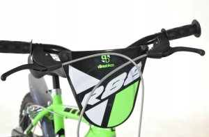 Rowerek Rower Dziecięcy dla Dzieci Chłopca z Bocznymi Kółkami DINO 14" 3