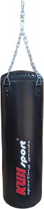 Worek Treningowy Bokserski Wieszany do Boksowania KUBISPORT 90 cm x 30 cm 1