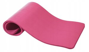 Mata do ćwiczeń  jogi 190x60x1,5 cm fuksja 6