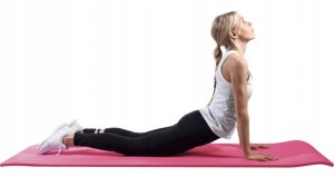 Gorilla Sports Mata do jogi ćwiczeń fitness gruba 1,5 cm DUŻA 4