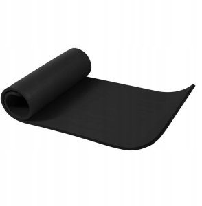 Gorilla Sports Mata do ćwiczeń jogi 190x60x1,5 cm czarna 10