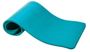 Gorilla Sports Mata do ćwiczeń jogi 190x60x1,5 cm niebieska 5