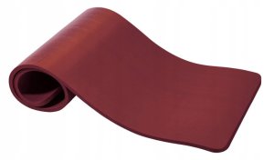 Gorilla Sports Mata do ćwiczeń jogi 190x60x1,5cm rubinowa 4