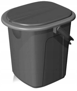BRANQ - Toaleta turystyczna przenośna - WC na działkę - wiadro - 22 L 1