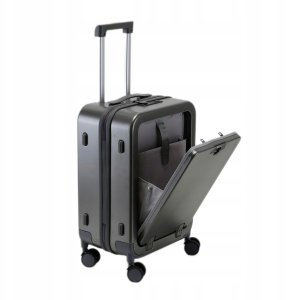 WALIZKA Kabinowa CZARNA LAPTOP ABS Odporna 38L 1