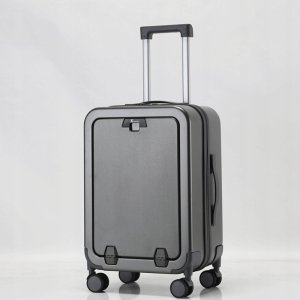 ITIMPORT WALIZKA Kabinowa CZARNA LAPTOP ABS Odporna 38L 4