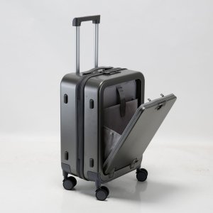 ITIMPORT WALIZKA Kabinowa CZARNA LAPTOP ABS Odporna 38L 5