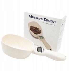 WAGA KUCHENNA Łyżka Ręczna z MIARKĄ 800g LCD XL 2