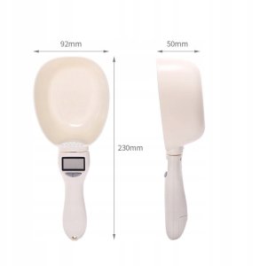 WAGA KUCHENNA Łyżka Ręczna z MIARKĄ 800g LCD XL 24