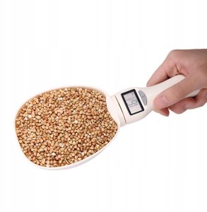 WAGA KUCHENNA Łyżka Ręczna z MIARKĄ 800g LCD XL 3