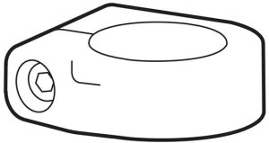 Ergotron Element montażowy - kołnierz masztu (98-733-629) 1