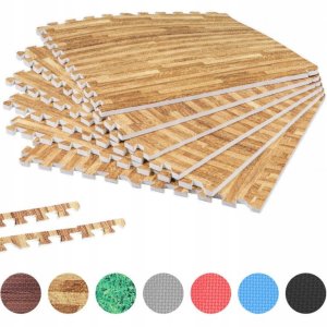 zestaw 6 x mata pod sprzęt puzzle gruba 1,2 cm 10