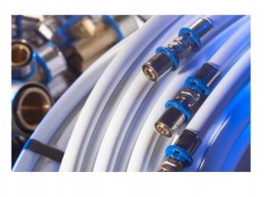 PEX Trójnik 16 x 1/2 x 16 gwint zewnętrzny GZ zaciskowy Radopress Pipelife 2