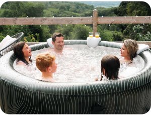 SPA ogrodowe MSpa Dmuchane Meteor 6 osobowe 8