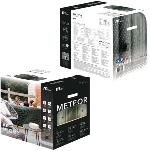 SPA ogrodowe MSpa Dmuchane Meteor 6 osobowe 10