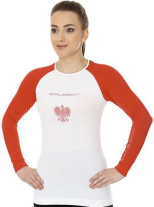 Brubeck Koszulka damska 3D Husar PRO biało-czerwona r.L (LS13200) 1