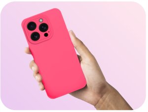 Etui do Apple iPhone 16 Pro (Do Magsafe, Osłona Kamery, Fuksjowe)   Szkło 5