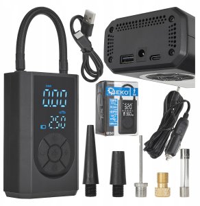 Kompresor rowerowy/samochodowy 4000mAh 84W (30) 1