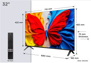 Telewizor TCL 32S5K QLED 32'' Full HD Android 3