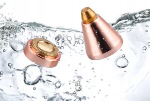 TRYMER DEPILATOR do NOSA BRWI CIAŁA Brokatowy USB 6