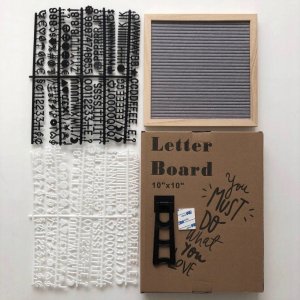 TABLICA FILCOWA KORKOWA Szara + 460 LITER + STOJAK 4