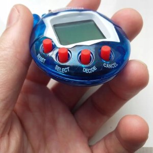 ITIMPORT TAMAGOTCHI gra dla dzieci ELEKTRONICZNA Tamagoczi ZWIERZĄTKO Niebieskie 3
