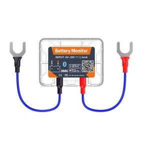 TESTER MONITOR AKUMULATORA Alternatora + GPS Namierzanie App iOS Android BT 1