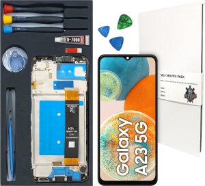 WYŚWIETLACZ LCD DO SAMSUNG GALAXY A23 5G ORYGINAŁ RAMKA ZESTAW WYMIANA WYŚWIETLACZA 1