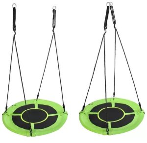 Huśtawka bocianie gniazdo 120cm zie-czar  Malatec 00023515 6