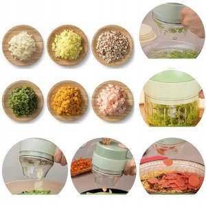 SZATKOWNICA KRAJALNICA Elektryczna DO WARZYW MIĘSA 8