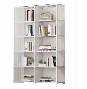 SZAFA Modułowa SKŁADANA Wieszak GARDEROBA na UBRANIA Metalowa 155x28x80 cm 3