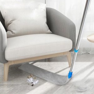 SZCZOTKA mop KUCHENNA do Zakamarków pod SZAFKI Teleskopowa KURZ KŁAKI 150cm 12