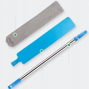 SZCZOTKA mop KUCHENNA do Zakamarków pod SZAFKI Teleskopowa KURZ KŁAKI 150cm 8