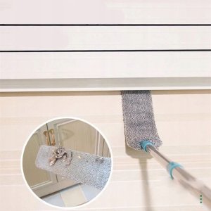 SZCZOTKA mop KUCHENNA do Zakamarków pod SZAFKI Teleskopowa KURZ KŁAKI 150cm 10