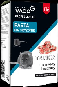 Vaco Zestaw Deratyzacyjny 2x Trutka na Myszy i Szczury 1 kg + 4x Karmnik Stacja 4