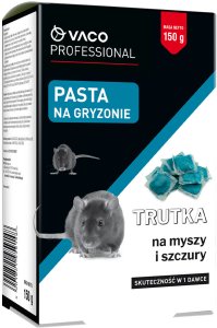 Trutka na szczury myszy Pasta 150gr Saszetki Brodifakum Bitrex VACO PRO 1