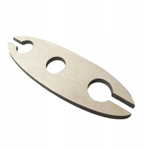 Stojak na WINO KIELISZKI Hotel Pensjonat DREWNIANY 3