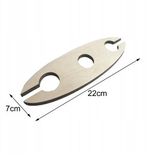 Stojak na WINO KIELISZKI Hotel Pensjonat DREWNIANY 4