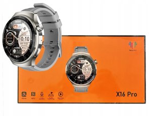 SmartWatch X10 PRO METALOWY Menu PL Rozmowy NFC 1.55" HD Męski Android iOS 1