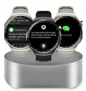 SmartWatch X10 PRO METALOWY Menu PL Rozmowy NFC 1.55" HD Męski Android iOS 4