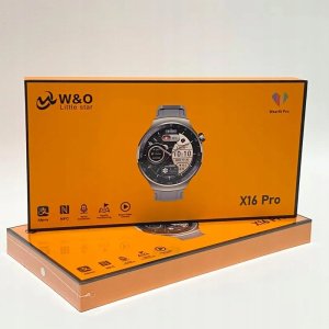 SmartWatch X10 PRO METALOWY Menu PL Rozmowy NFC 1.55" HD Męski Android iOS 6