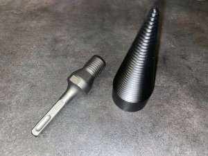 ŚWIDER Łuparka DO DREWNA STOŻEK 45mm WIERTŁO XXXL 7