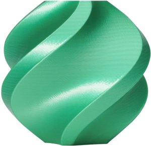 Filament Bambu Lab PLA Silk 1,75mm 1kg - w zestawie z wielorazową szpulą - Green} 1