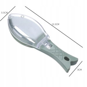 SKROBACZKA do RYB z pojemnikiem na ŁUSKI Ekspresowa WYGODNA Obieraczka KARP 3