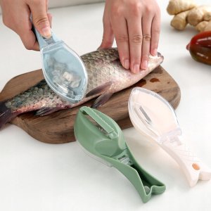 SKROBACZKA do RYB z pojemnikiem na ŁUSKI Ekspresowa WYGODNA Obieraczka KARP 10