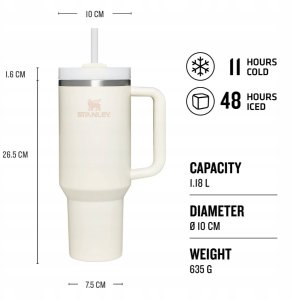 Tumbler Stanley Quencher H2.0 Flowstate Ash  1.2 l 14